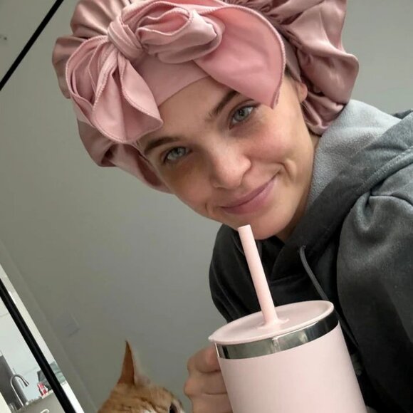 Silky All-Night Silk Bonnet™ - Black - still sealed in package! - Picture 4 of 5